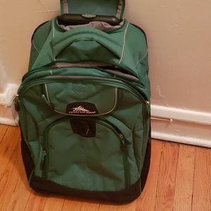 Rolling backpack